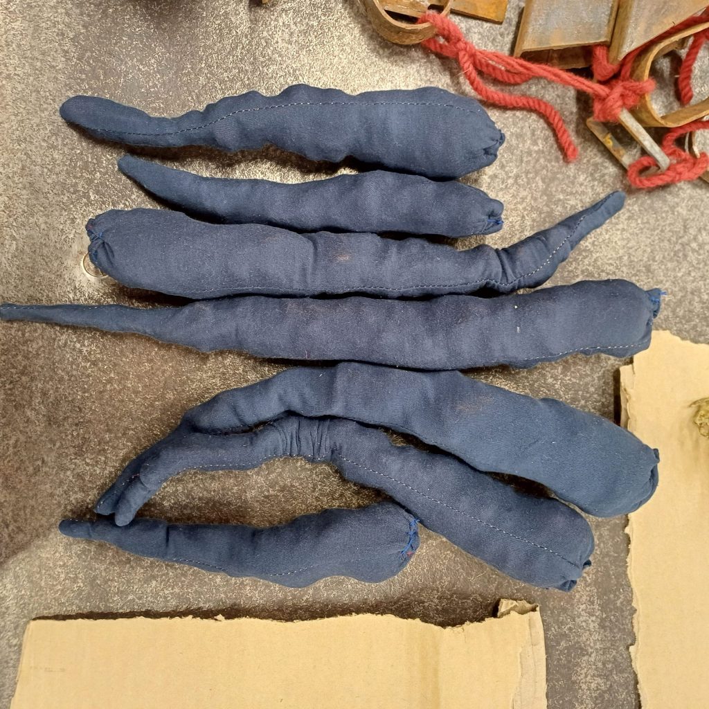 Bones As Textile Rotated